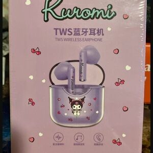 Kuromi TWS Wireless Earphones - Purple